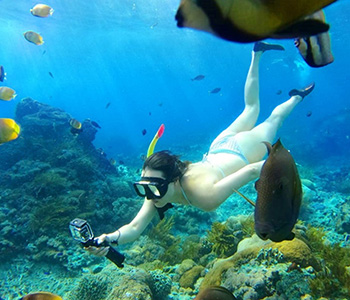 Snorkeling at Blue Lagoon