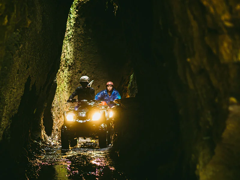 Kuber Bali ATV Adventure - ATV Waterfall & Tunnel