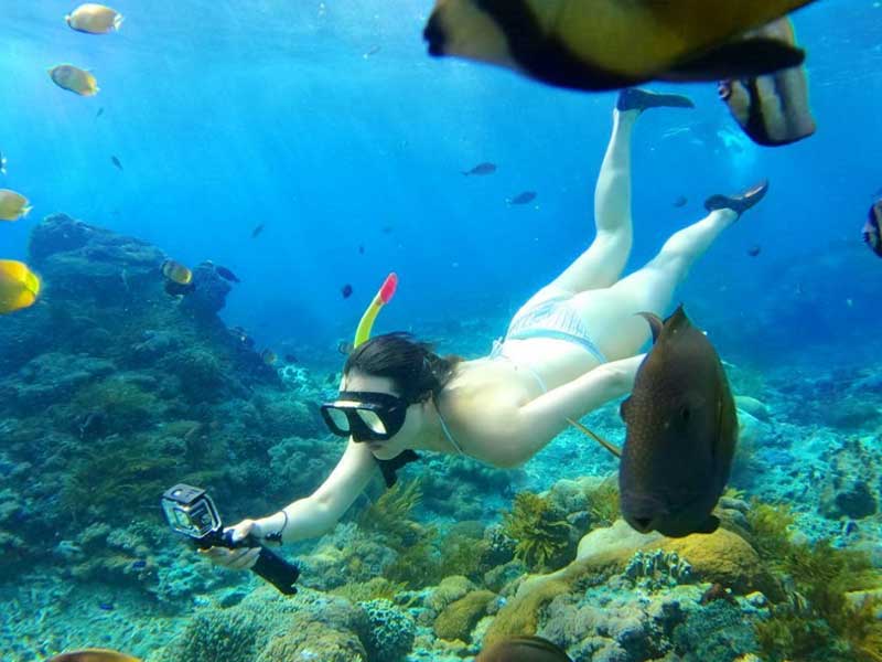 Snorkeling at Blue Lagoon
