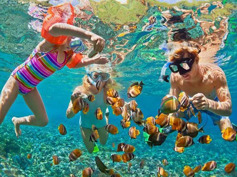 Snorkeling at Blue Lagoon